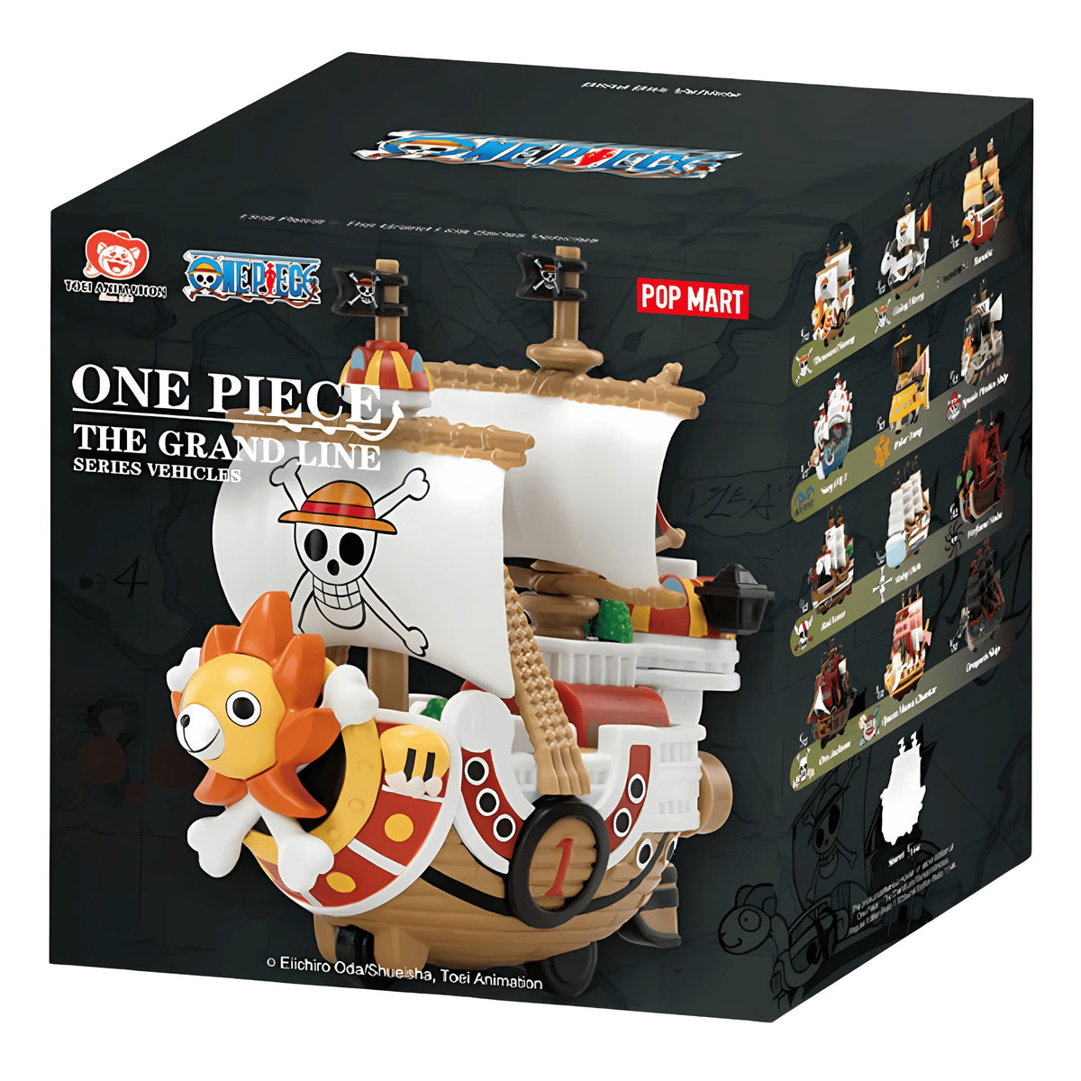 POP MART One Piece The Grand Line Series Vehicles blind box packaging