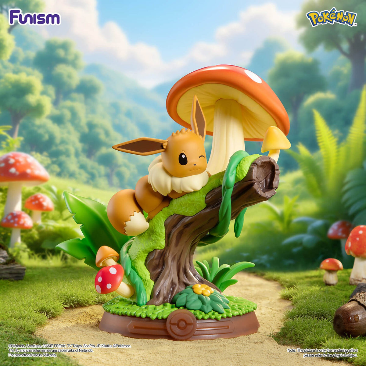 Eevee figure from Funism Pokémon Enjoy! Eevee Series