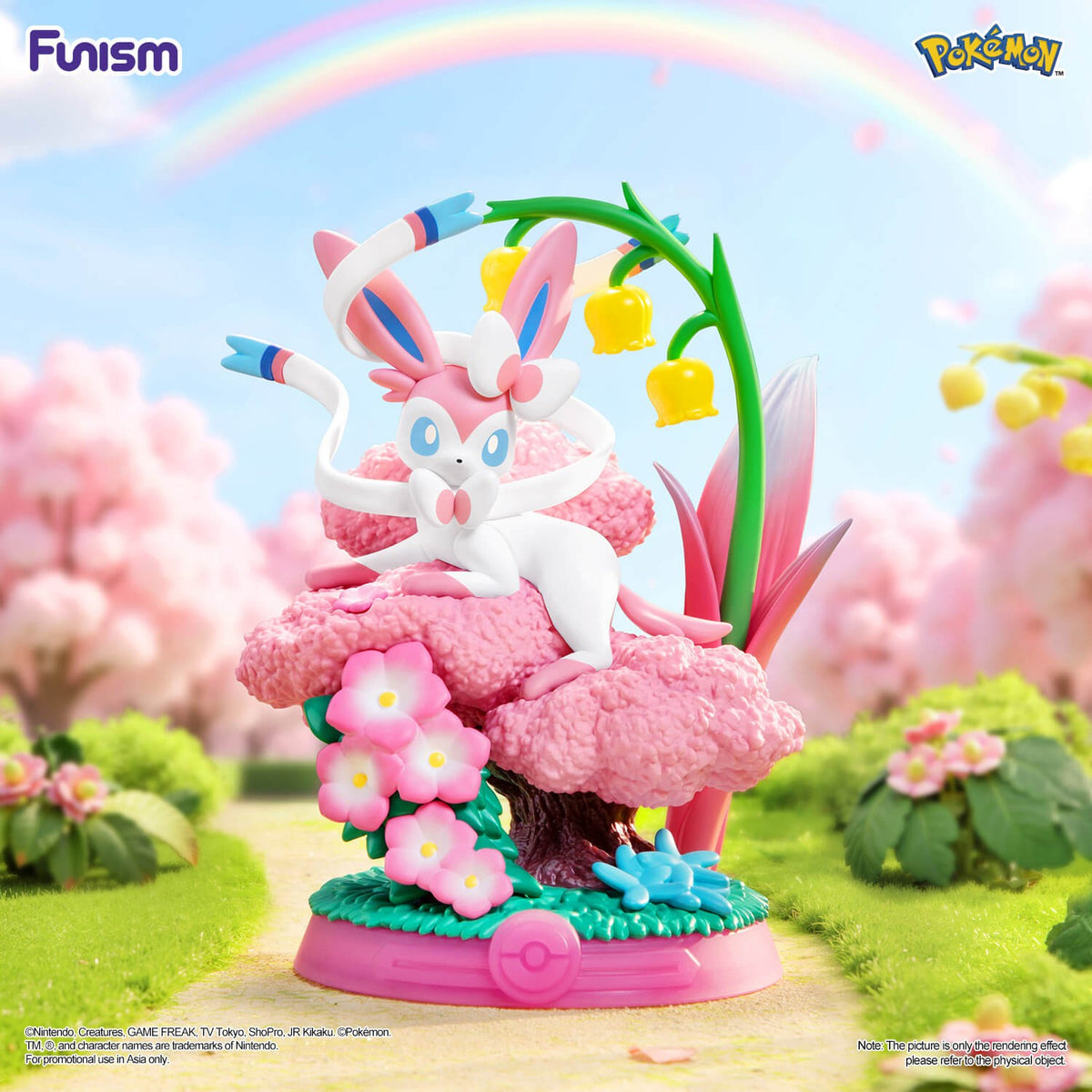 Sylveon figure from Funism Pokémon Enjoy! Eevee Series