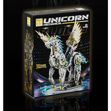 Mechanical Unicorn – MJI 13106 motorised building set – front of the retail box