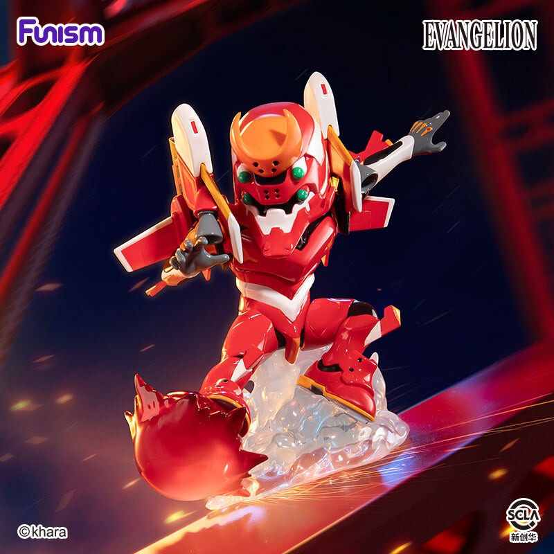 Evangelion Production Model-02 figure from Funism EVANGELION Series Figures Vol. 1