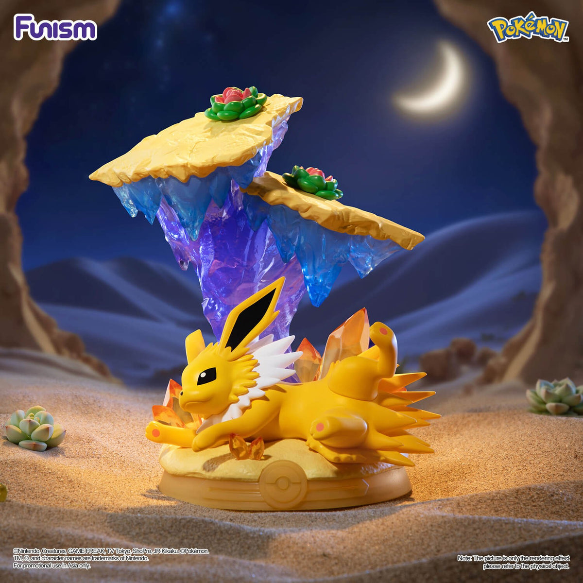 Jolteon figure from Funism Pokémon Enjoy! Eevee Series