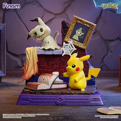 Pikachu and Mimikyu figure from Funism Pokémon Pikachu and Friend Series