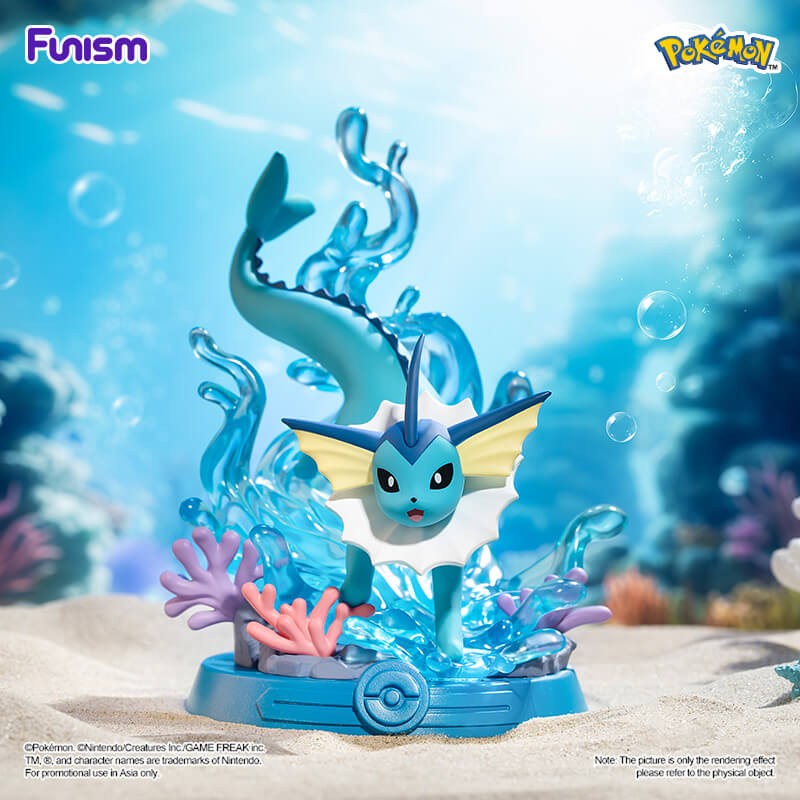 Vaporeon figure from Funism Pokémon Adventure! Eevee Series