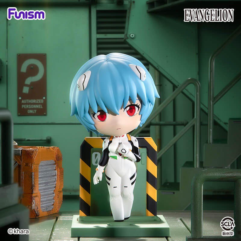 Rei Ayanami figure from Funism EVANGELION Series Figures Vol. 1