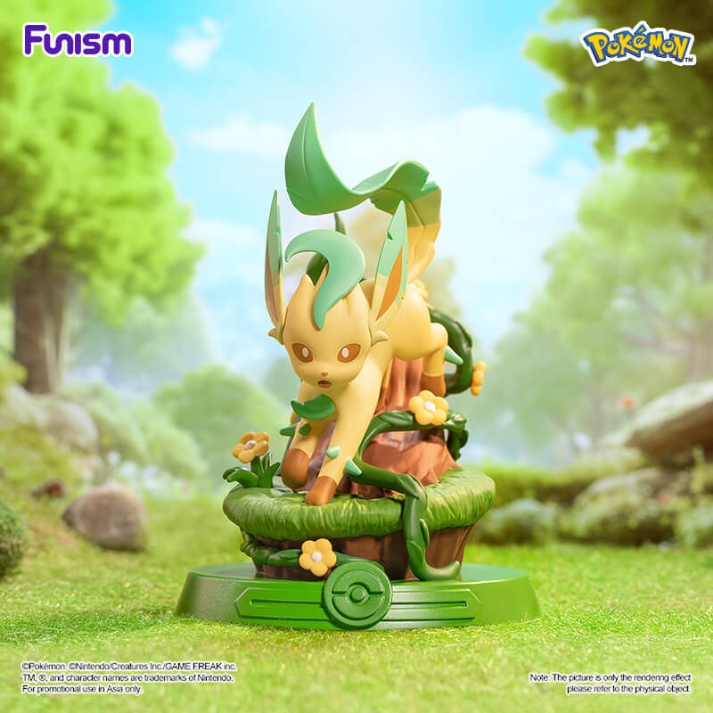 Leafeon figure from Funism Pokémon Adventure! Eevee Series