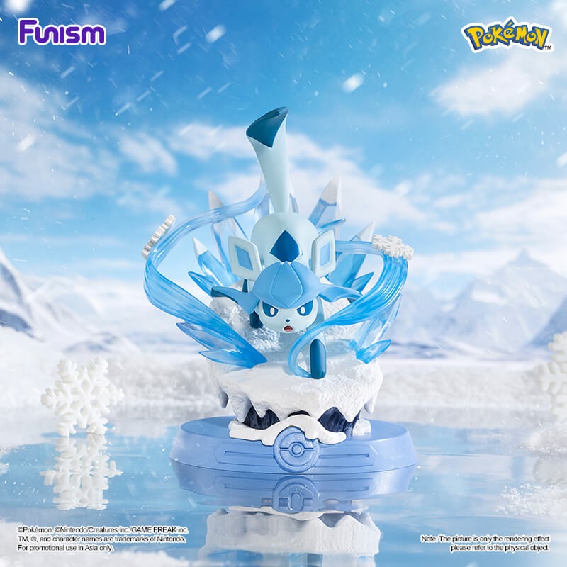 Glaceon figure from Funism Pokémon Adventure! Eevee Series