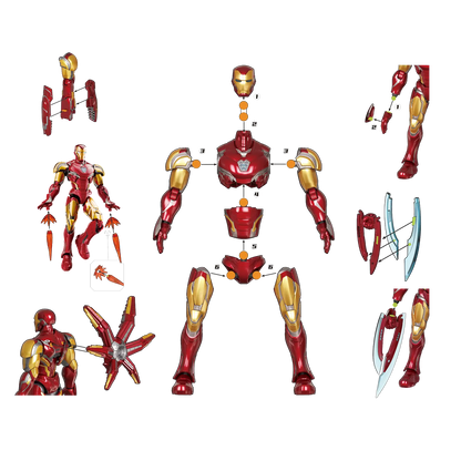 Blokees Iron Man MK85 DX