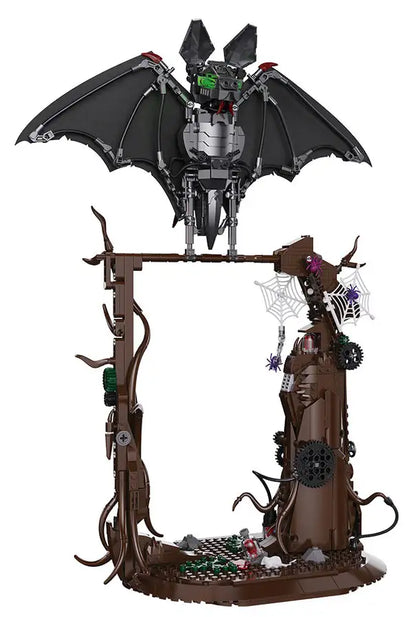 DK 7058 – Mechanical Bat | 1106 PCS Steampunk Fantasy Building Set | Compatible with Major Brick Brands