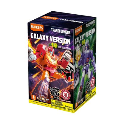 One Shall Stand blind box – Blokees Transformers Galaxy Version 10 – packaging