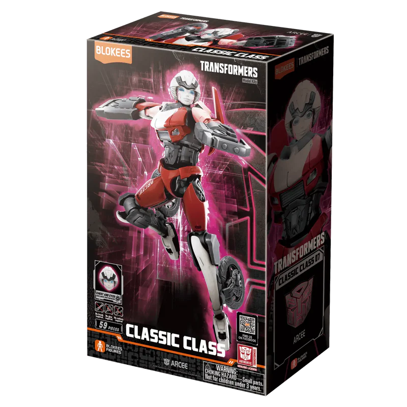 Blokees Transformers Classic Class 07 – Arcee | Rise of the Beasts Model Kit