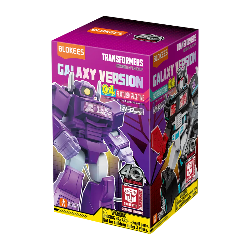 Fractured Space-Time blind box – Blokees Transformers Galaxy Version 04 – packaging