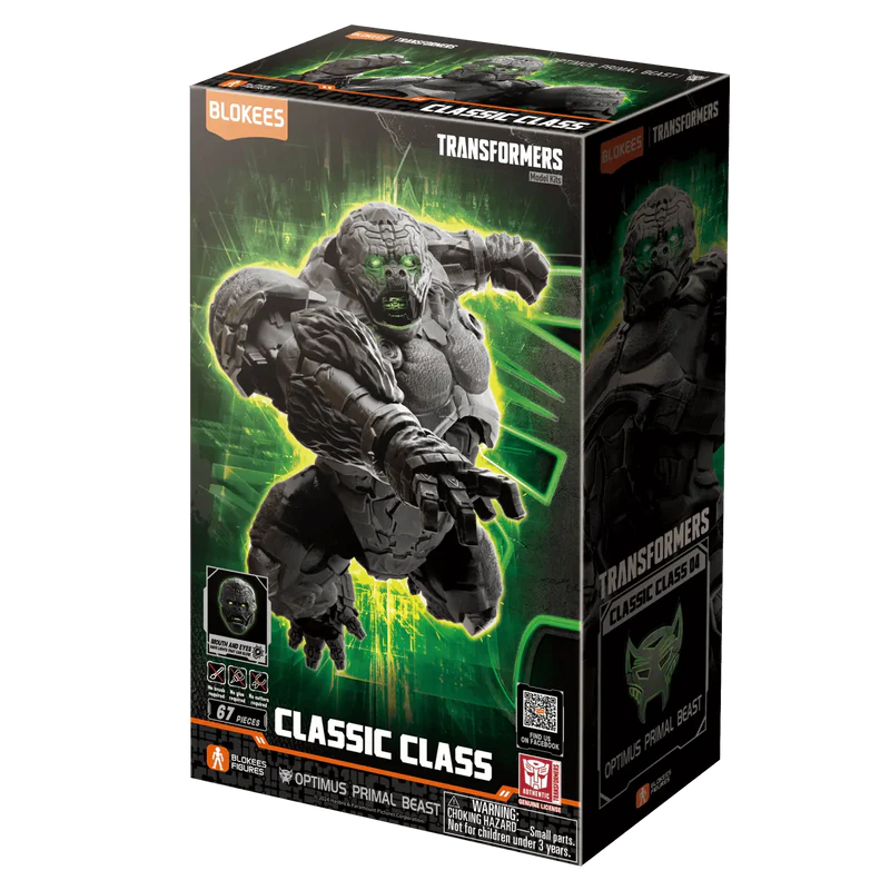 Blokees Transformers Classic Class 04 – Optimus Primal Beast | Rise of the Beasts Model Kit