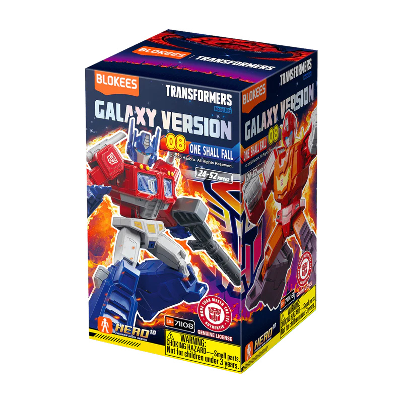 One Shall Fall blind box – Blokees Transformers Galaxy Version 08 – packaging