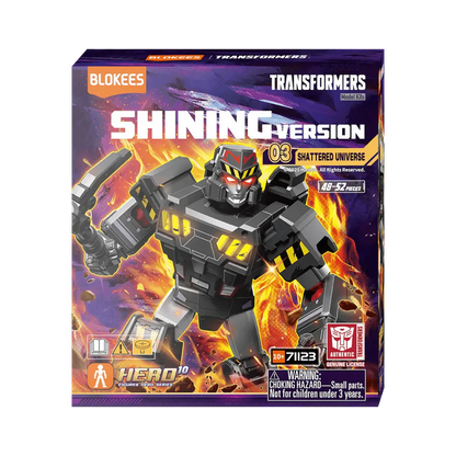 Shattered Universe blind box – Blokees Transformers Shining Version 03 – packaging
