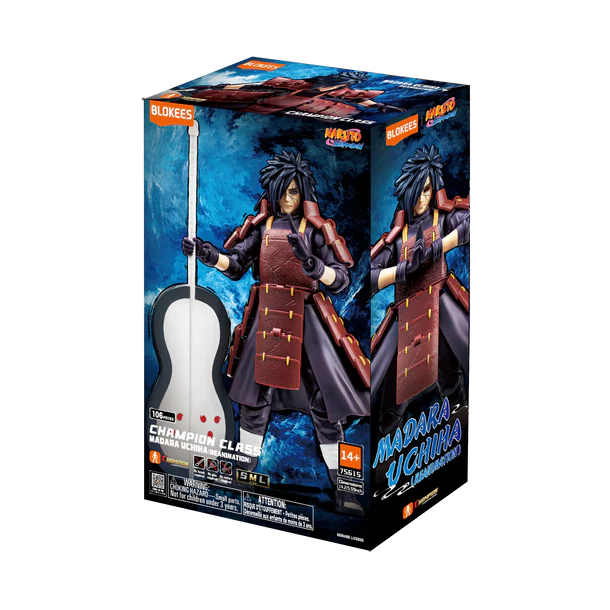 Blokees NARUTO Champion Class 05 – Madara Uchiha (Reanimation) | Naruto Shippuden Model Kit