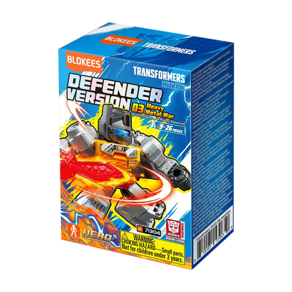 Heavy Metal War blind box – Blokees Transformers Defender Version 03 – packaging