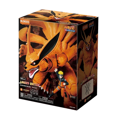 Blokees NARUTO SHIPPUDEN Legend Edition 01 – Kurama (Nine Tails) & Naruto Uzumaki Light-Up Model Kit