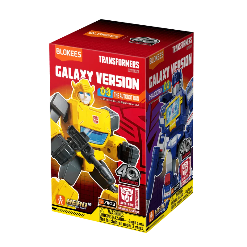 The Autobot Run blind box – Blokees Transformers Galaxy Version 03 – packaging