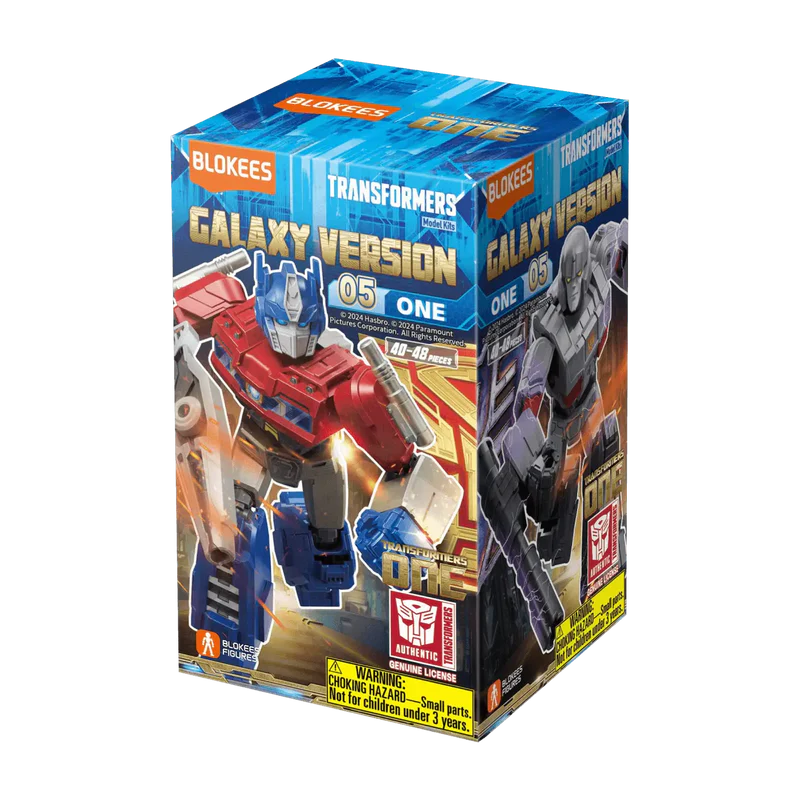 ONE blind box – Blokees Transformers Galaxy Version 05 – packaging