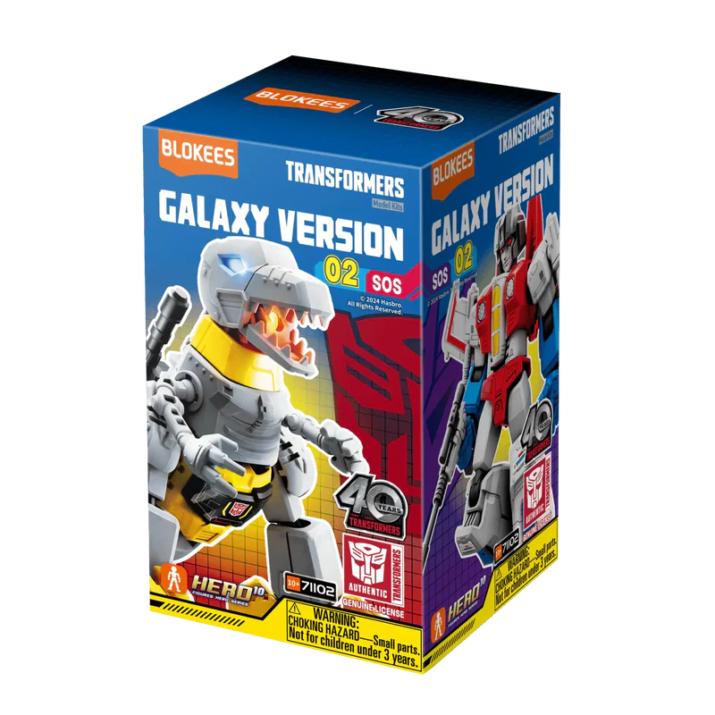SOS blind box – Blokees Transformers Galaxy Version 02 – packaging