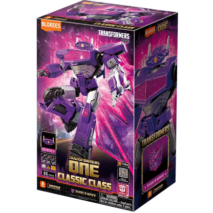 Blokees Transformers Classic Class 18 – Shockwave | Transformers One Light-Up Model Kit