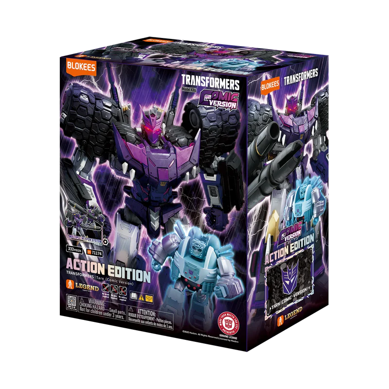 Tarn (Comic Version) model kit – Blokees Transformers Action Edition 05 – packaging