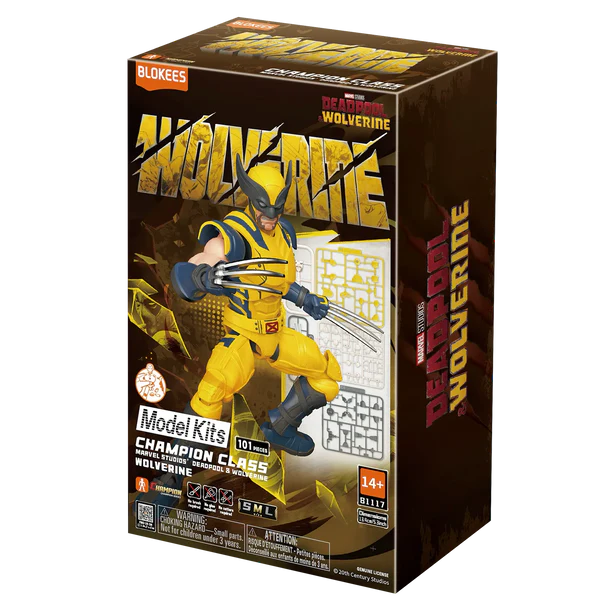 Blokees Marvel Deadpool & Wolverine Champion Class 05 – Wolverine
