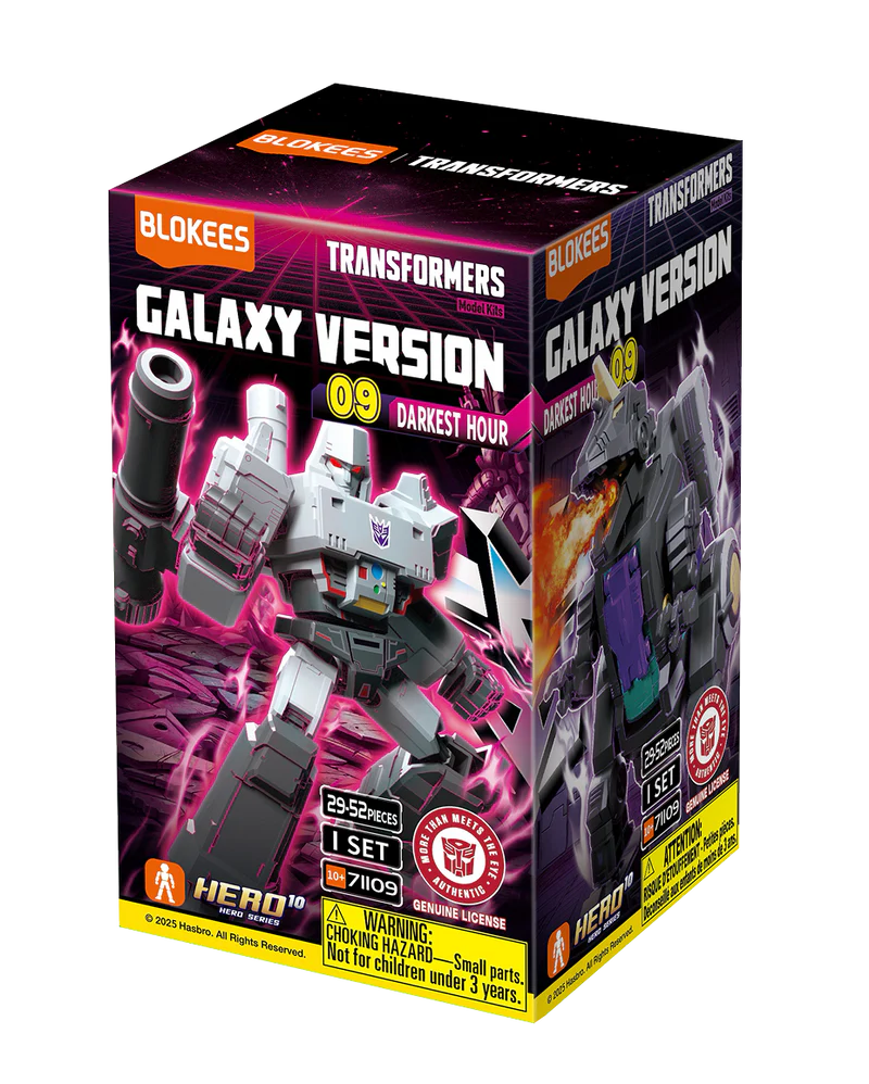Darkest Hour blind box – Blokees Transformers Galaxy Version 09 – packaging