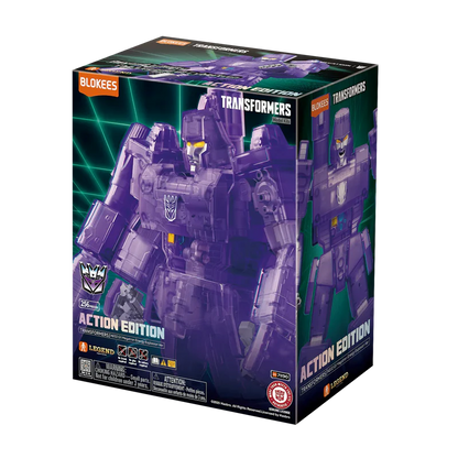 Blokees Transformers Action Edition 02 – G1 Megatron Energy Explosion Version Light-Up Model Kit