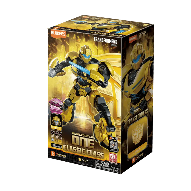 Blokees Transformers Classic Class 15 – B-127 (Bumblebee) | Transformers One Light-Up Model Kit