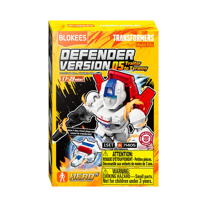 Traitor to Tyranny blind box – Blokees Transformers Defender Version 05 – packaging