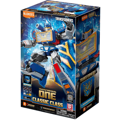 Blokees Transformers Classic Class 17 – Soundwave (Transformers One)