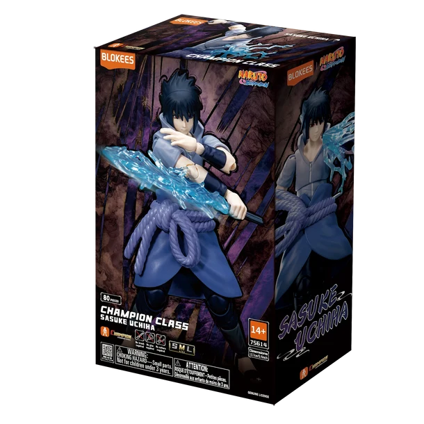 Blokees NARUTO Champion Class 04 – Sasuke Uchiha | Naruto Shippuden Model Kit