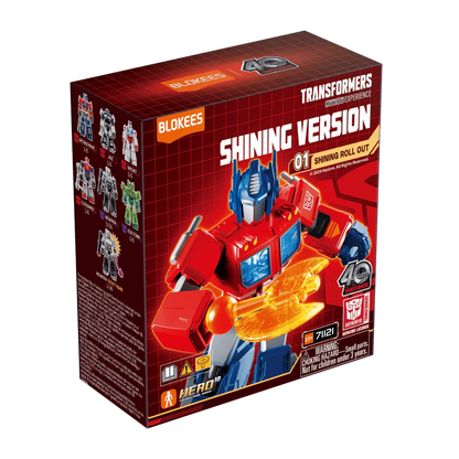 Shining Roll Out blind box – Blokees Transformers Shining Version 01 – packaging
