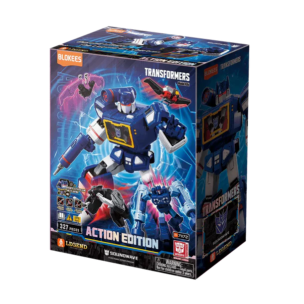 Blokees Transformers Action Edition 03 – Soundwave