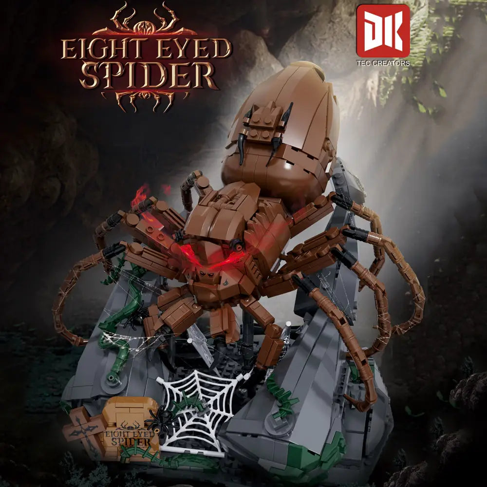 DK 7056 – Eight Eyed Spider | 875 pcs Building Set