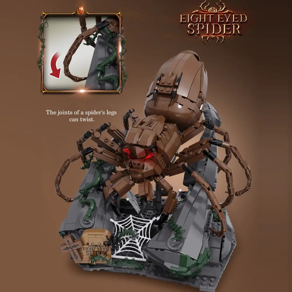 DK 7056 – Eight Eyed Spider | 875 pcs Building Set