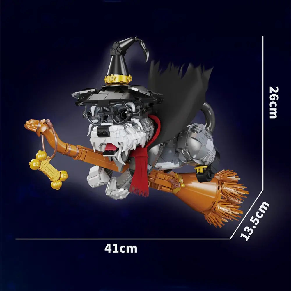 DK 7057 – Magic Dog Building Set | 1,050 PCS Creative Animal Series | Compatible with Major Brick Brands