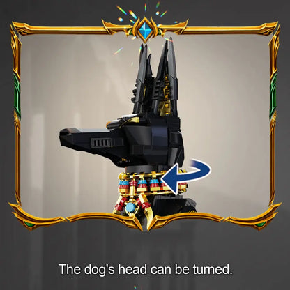 DK 7066 – Egyptian Pharaoh Dog | 1,208 pcs Creative Building Set