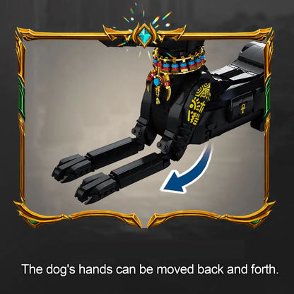 DK 7066 – Egyptian Pharaoh Dog | 1,208 pcs Creative Building Set