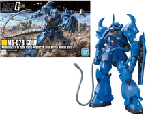 GUNDAM - Model Kit - High Grade - MS-07B Gouf - 1/144