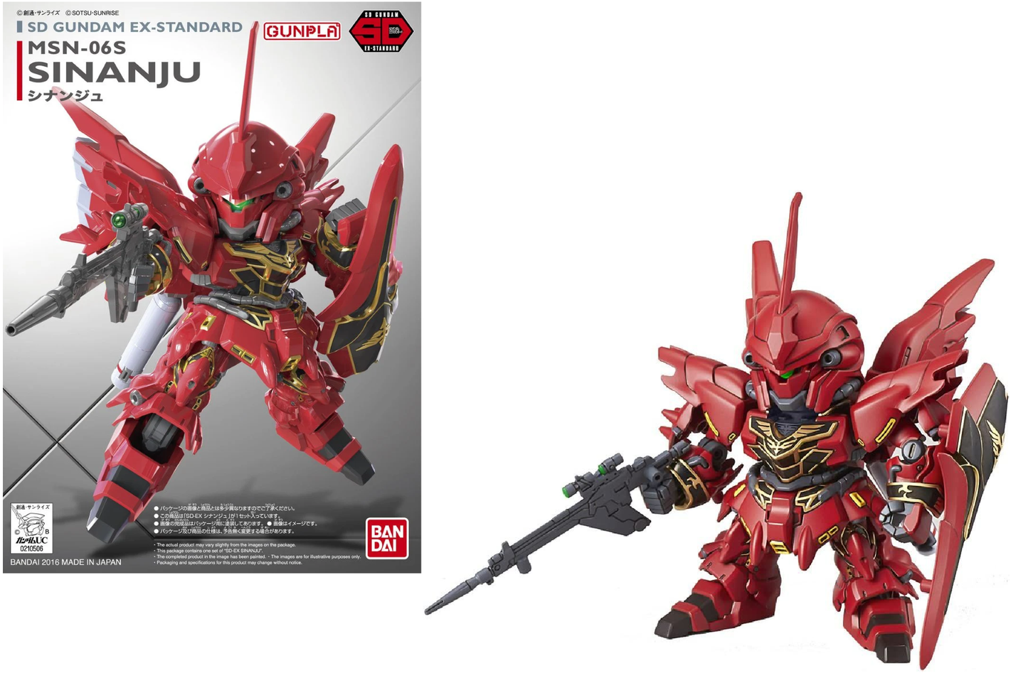GUNDAM - SD Gundam Ex-Standard Sinanju - Model Kit
