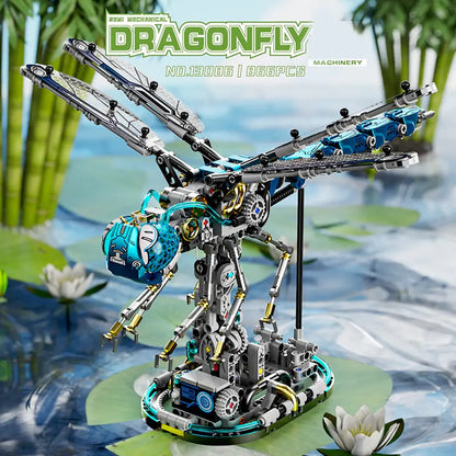 MJI 13086 – Semi-Mechanical Dragonfly | 866 pcs Creative Building Set