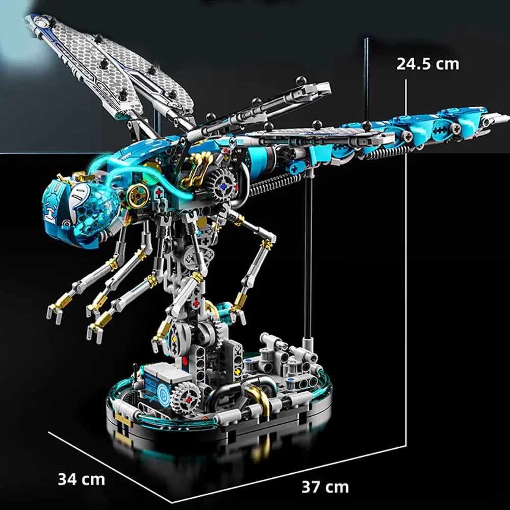 MJI 13086 – Semi-Mechanical Dragonfly | 866 pcs Creative Building Set