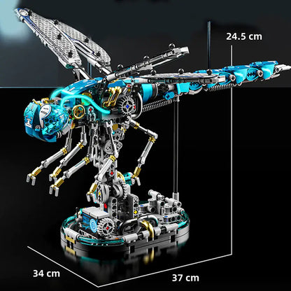 MJI 13086 – Semi-Mechanical Dragonfly | 866 pcs Creative Building Set