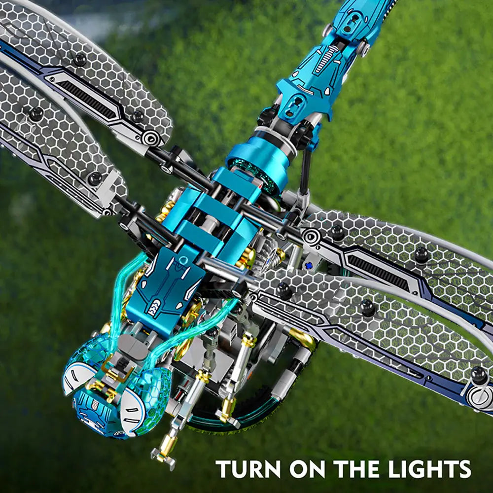 MJI 13086 – Semi-Mechanical Dragonfly | 866 pcs Creative Building Set