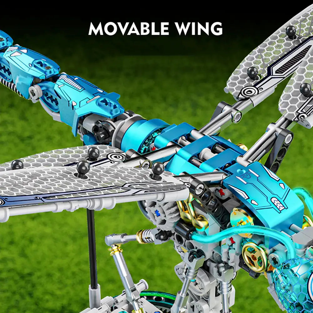 MJI 13086 – Semi-Mechanical Dragonfly | 866 pcs Creative Building Set