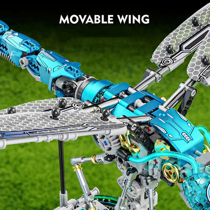 MJI 13086 – Semi-Mechanical Dragonfly | 866 pcs Creative Building Set