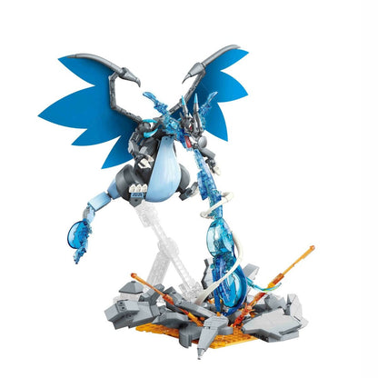 Keeppley K20216 – Charizard Mega X Building Block Set |400+ pcs | Pokémon Theme